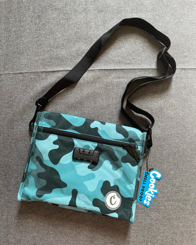 The Bizznizz Mid-Size Smellproof Shoulder Bag w/Lock