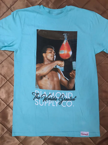 Diamond Supply Co. X Muhammad Ali Collab Worlds Greatest Tee