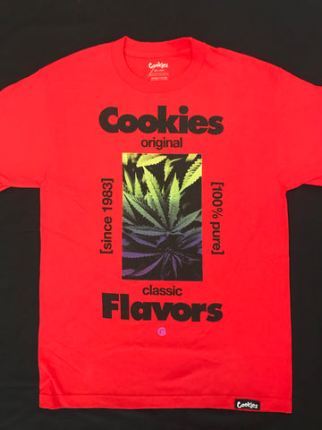 Cookies  Classic Flavors Tee Red